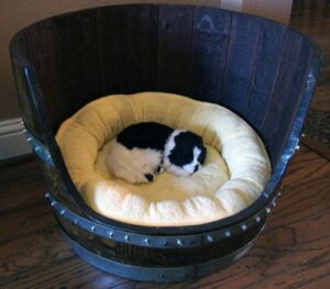 Canine Barrel Bed