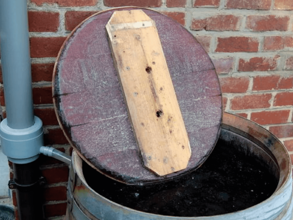 How to Convert Used Bourbon Barrels into Rainwater Harvesters