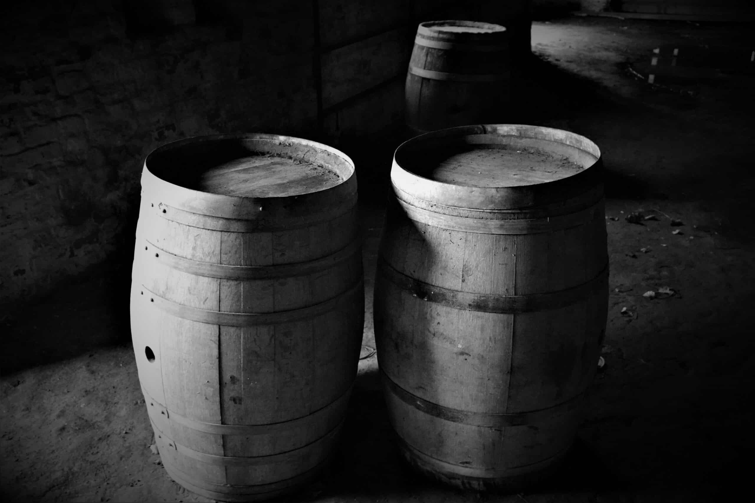 New vs. Old Wooden Barrels