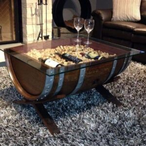 Barrel Coffee Table 
