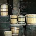 Wooden Barrels Tank