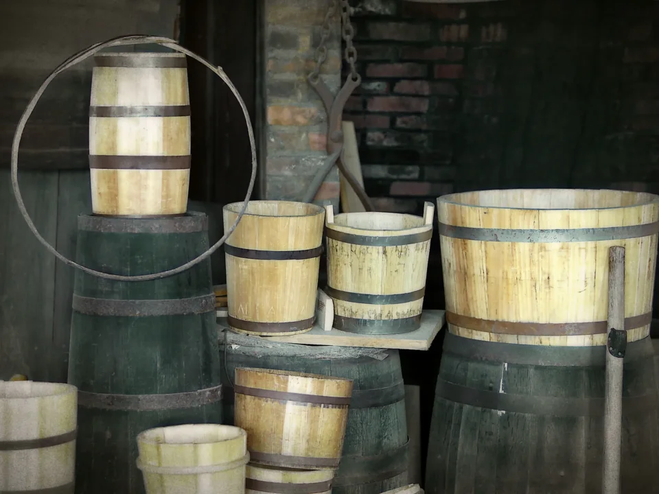 Wooden Barrels Tank