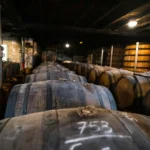 Inspection of Whiskey Barrel