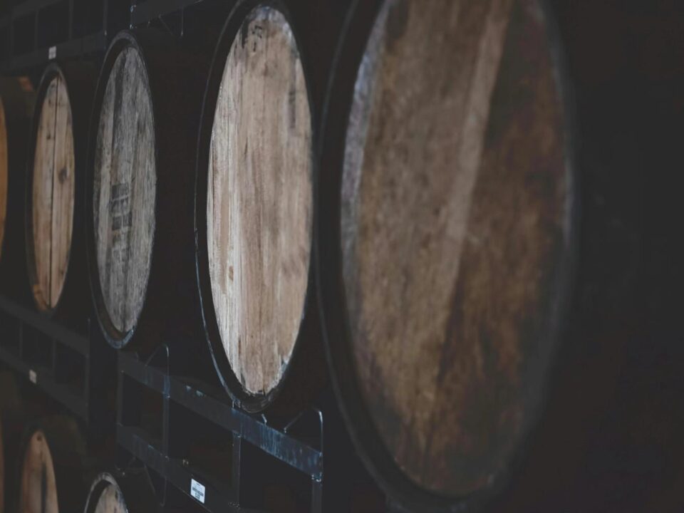 Used Bourbon Barrels