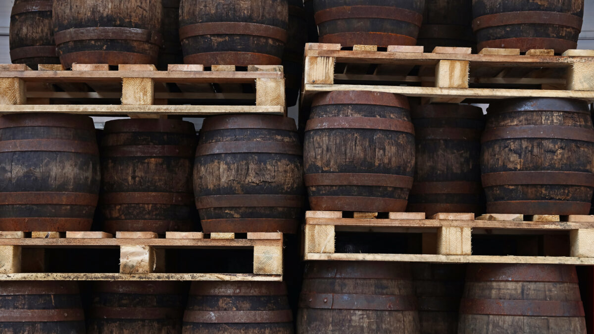 Used Wiskey Barrels