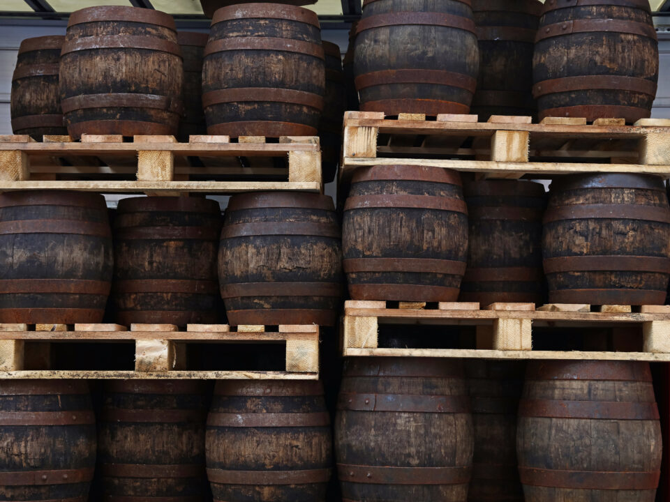 Used Wiskey Barrels