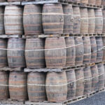 used wiskey barrels